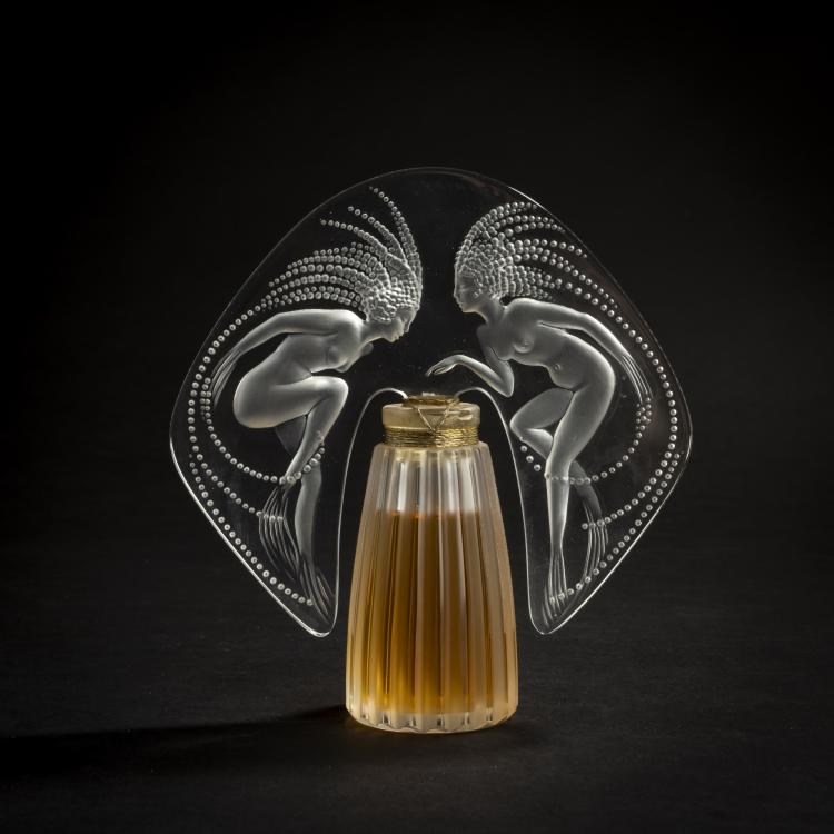 Hauptbild zu Objekt, 'Ondines' bottle, 1998, Lalique, Wingen-sur-Moder, 156A 76