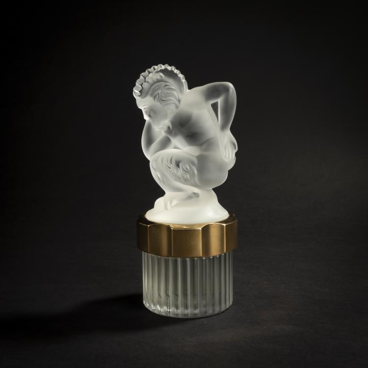 Hauptbild zu Objekt, 'Faune' Factice bottle, 2001, Lalique, Wingen-sur-Moder, 156A 78