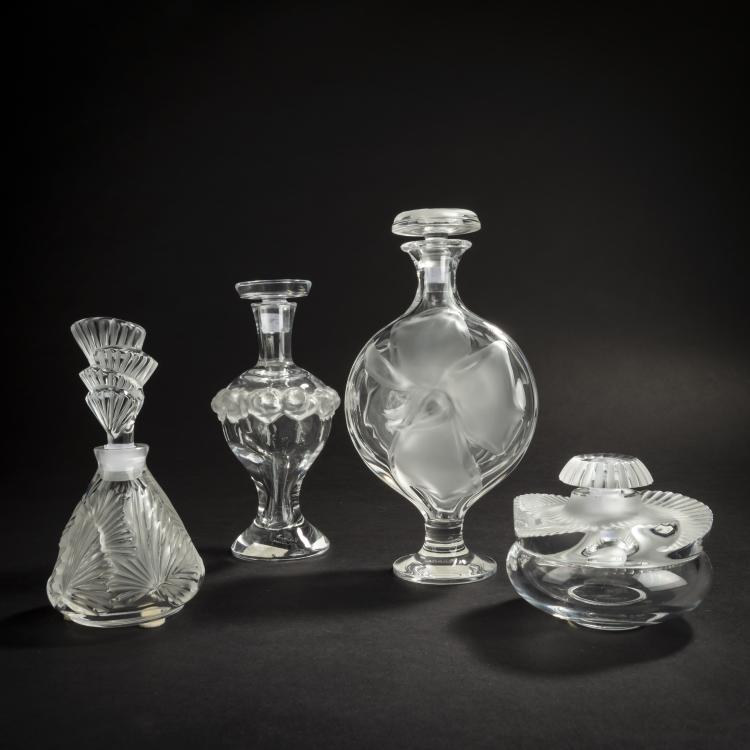 Bild 1 zu Objekt, Vier Flakons, 1970er Jahre, Marc Lalique,Marie-Claude Lalique, Lalique, Wingen-sur-Moder, 156A 65
