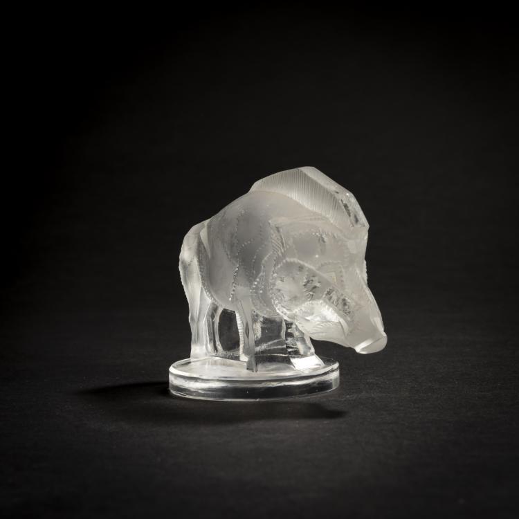 Bild 1 zu Objekt, 'Sanglier' paperweight, 1929, Ren&eacute; Lalique, Lalique, Ren&eacute;, Wingen-sur-Moder, 156A 47