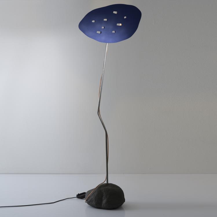 Bild 1 zu Objekt, 'Meteor' floorlamp, 1992, Till Leeser, Atelier, Hamburg, 157A 215