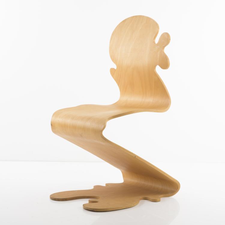 Hauptbild zu Objekt, 'Pantonic' chair, 1992, Verner Panton, Hag, Studio, Norwegen, 157B 577