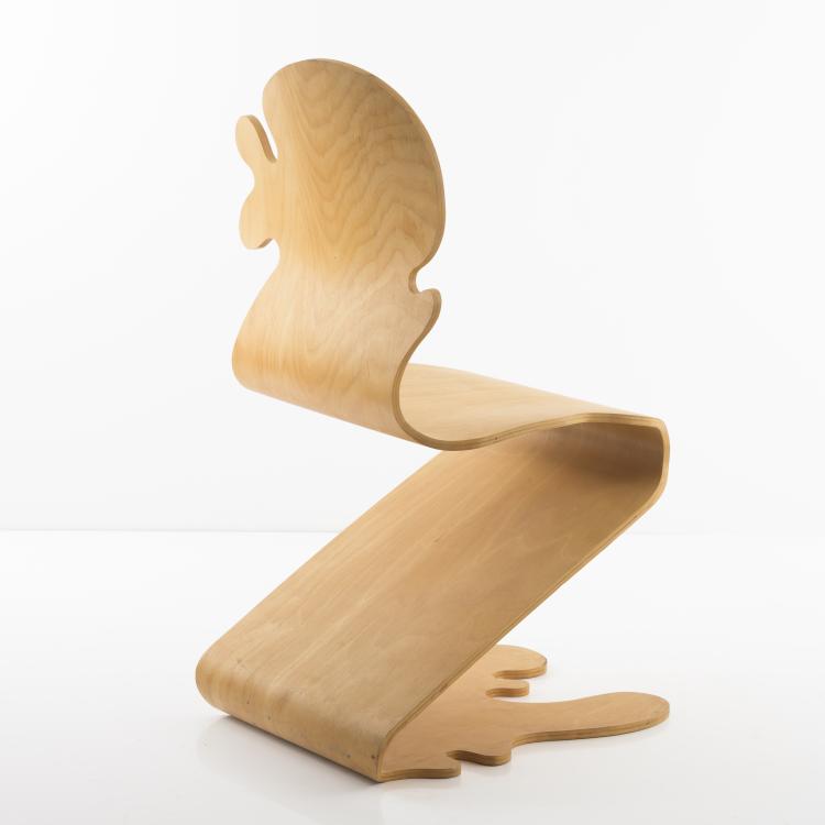 Bild 3 zu Objekt, 'Pantonic' chair, 1992, Verner Panton, Hag, Studio, Norwegen, 157B 577