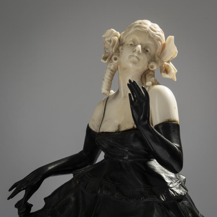 Bild 4 zu Objekt, Figurenpaar, um 1920, Bruno Zach, 156C 409