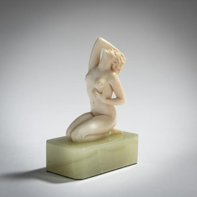 Bild 1 zu Objekt, Akt 'Posing', um 1920, Ferdinand Preiss, 156C 384