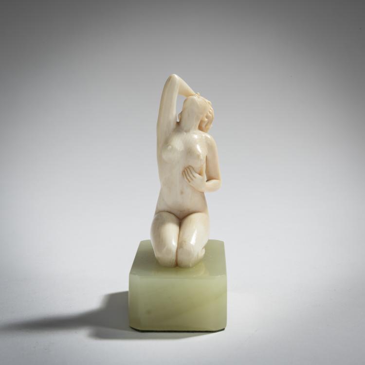 Bild 2 zu Objekt, Akt 'Posing', um 1920, Ferdinand Preiss, 156C 384