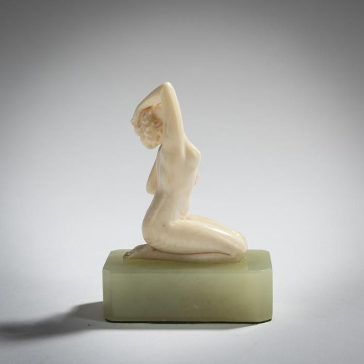 Bild 3 zu Objekt, Akt 'Posing', um 1920, Ferdinand Preiss, 156C 384