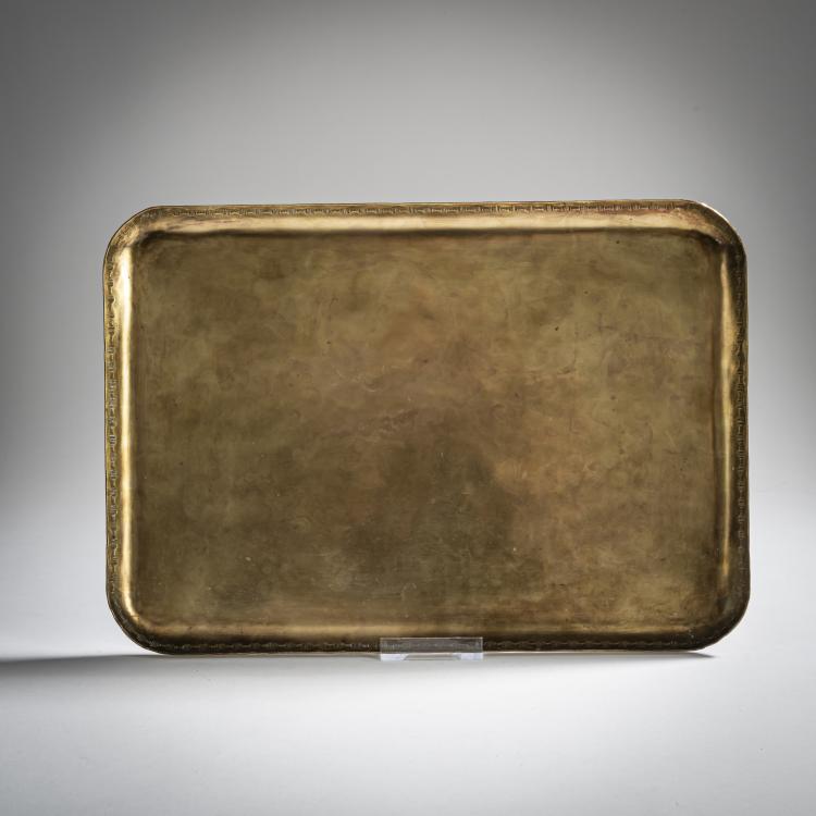 Hauptbild zu Objekt, Tray, c.  1925, Eva von St&ouml;ssel, 157A 52