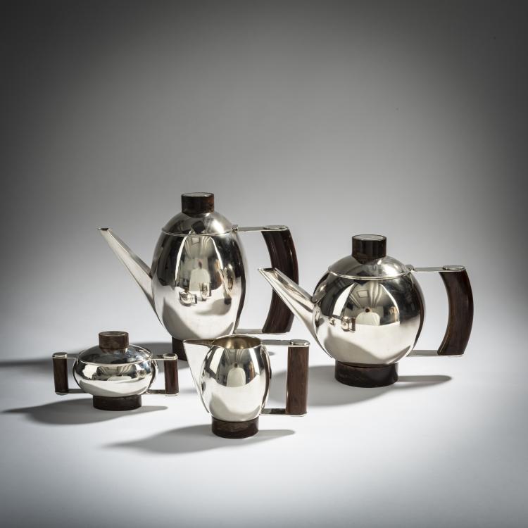 Hauptbild zu Objekt, Coffee and tea service, c. 1925, Stuttgart, 156C 454