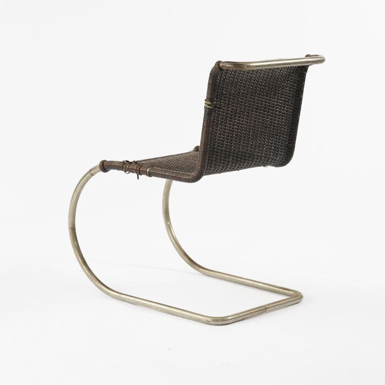 Bild 2 zu Objekt, 'MR 10' - 'Weissenhof' chair, 1927, Ludwig Mies van der Rohe, Josef M&uuml;ller, Berlin oder Bamberg Metallwerkst&auml;tten, Berlin, 157A 18