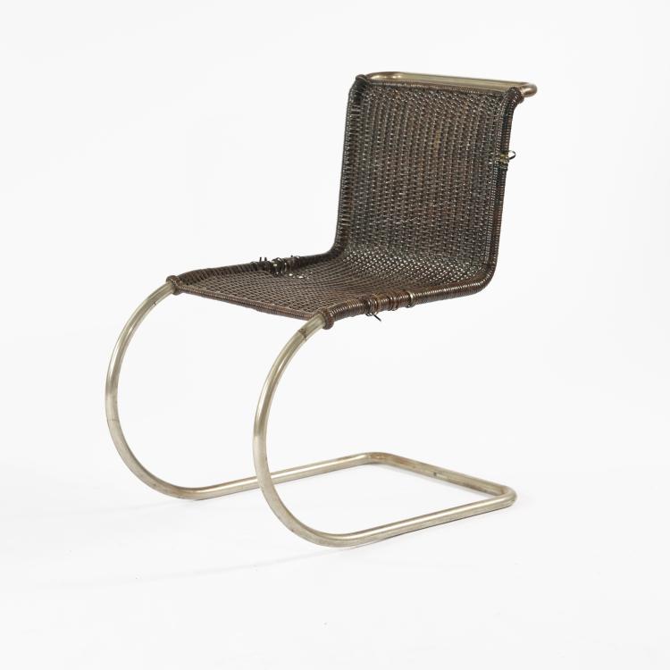 Bild 3 zu Objekt, 'MR 10' - 'Weissenhof' chair, 1927, Ludwig Mies van der Rohe, Josef M&uuml;ller, Berlin oder Bamberg Metallwerkst&auml;tten, Berlin, 157A 18