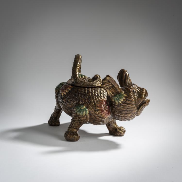 Bild 2 zu Objekt, Historistic covered bowl, c. 1870, Emile Gall&eacute;, Gall&eacute;, &Eacute;mile, Nancy, 156C 595