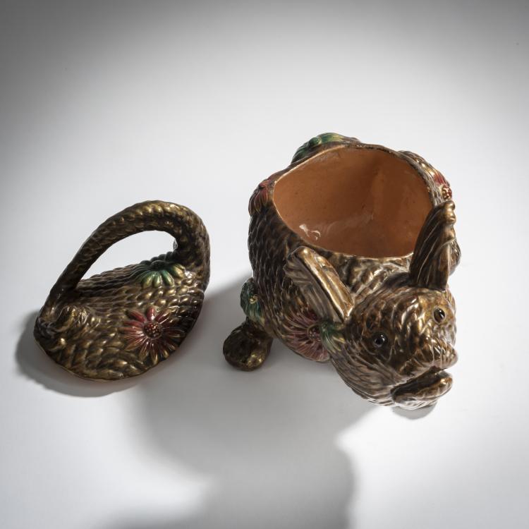 Bild 4 zu Objekt, Historistic covered bowl, c. 1870, Emile Gall&eacute;, Gall&eacute;, &Eacute;mile, Nancy, 156C 595