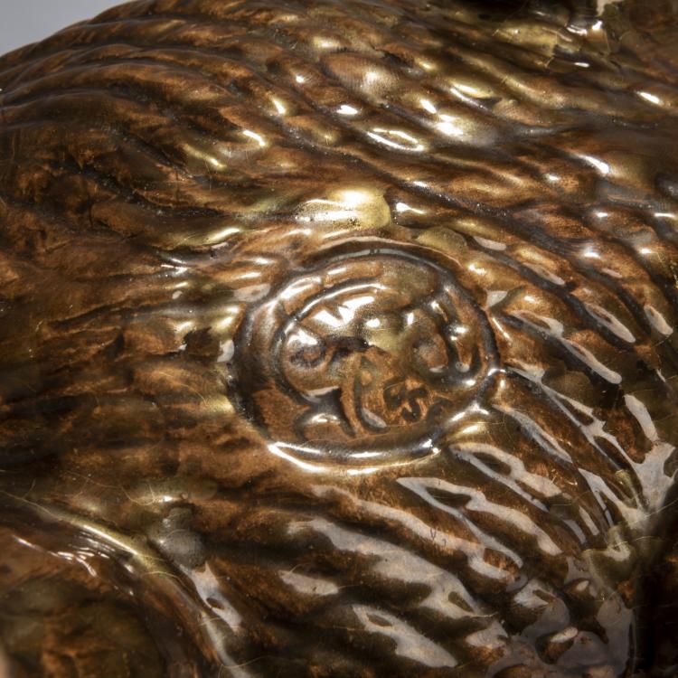 Bild 5 zu Objekt, Historistic covered bowl, c. 1870, Emile Gall&eacute;, Gall&eacute;, &Eacute;mile, Nancy, 156C 595