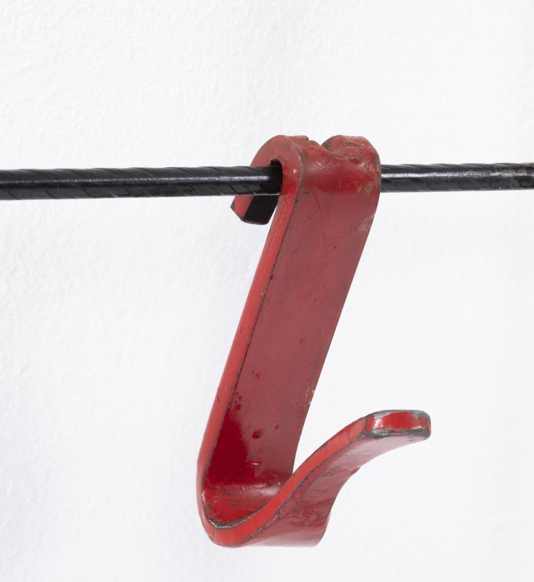 Bild 3 zu Objekt, Wandgarderobe, um 1957, Carl Aub&ouml;ck (im Stile von), 157B 327