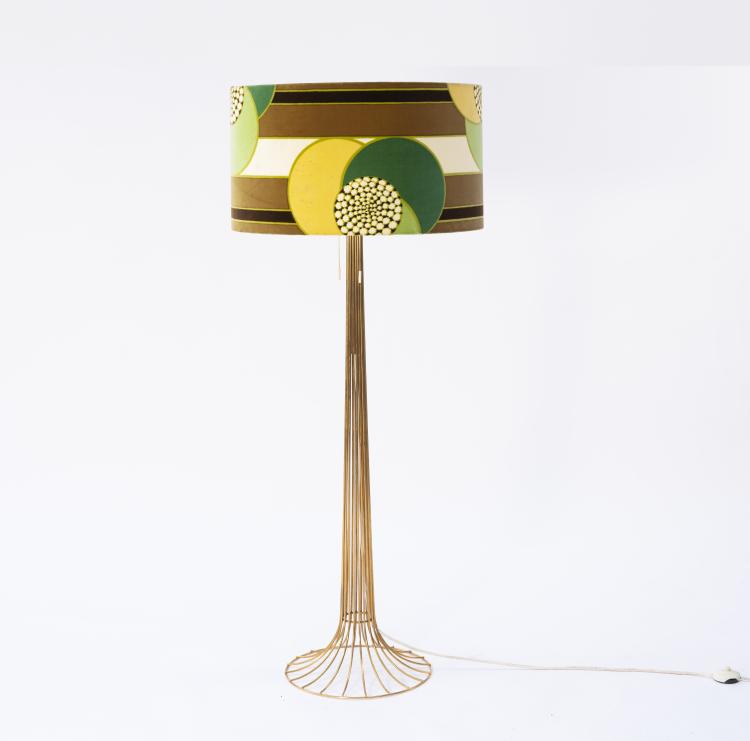 Hauptbild zu Objekt, Floorlamp, 1967, Verner Panton (in the style of), Fritz Hansen, Aller&oslash;d (zugeschrieben), 157B 471