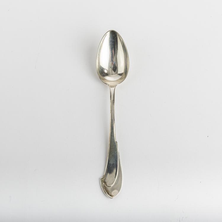 Hauptbild zu Objekt, Dessertl&ouml;ffel 'Modell I', 1903, Henry van de Velde, Koch & Bergfeld, Bremen, 156C 425