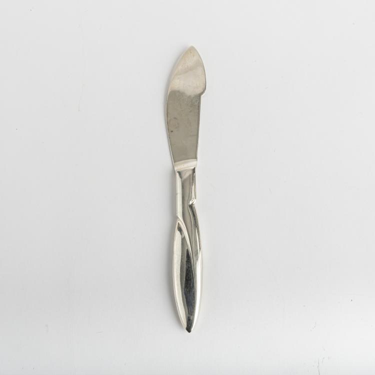 Hauptbild zu Objekt, Fischessmesser 'Modell I', 1905/06, Henry van de Velde, Koch & Bergfeld, Bremen, 156C 434