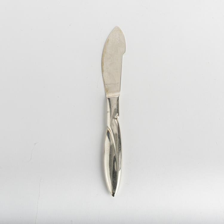 Hauptbild zu Objekt, Fischessmesser 'Modell I', 1905/06, Henry van de Velde, Koch & Bergfeld, Bremen, 156C 435