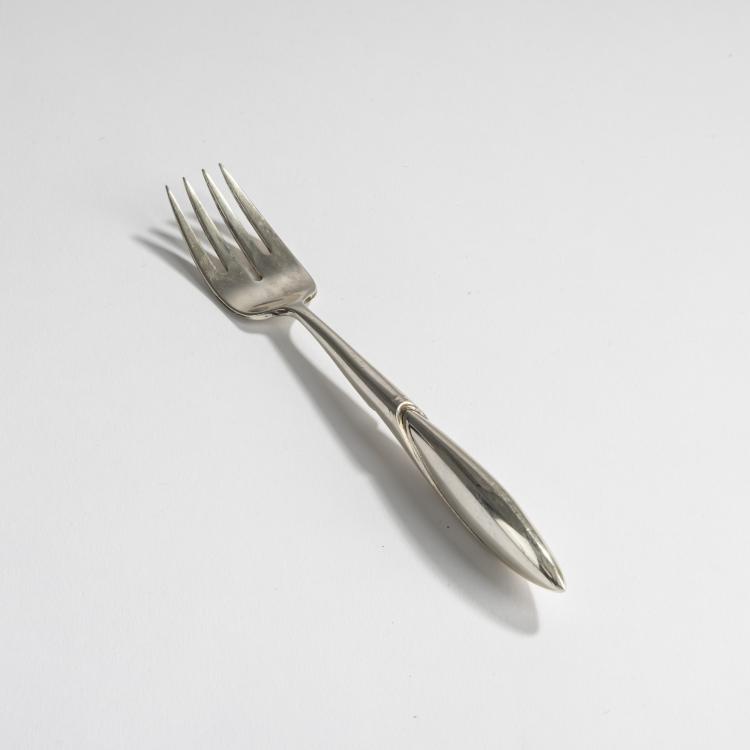 Bild 1 zu Objekt, Fischessgabel 'Modell I', 1905/06, Henry van de Velde, Koch & Bergfeld, Bremen, 160A 12