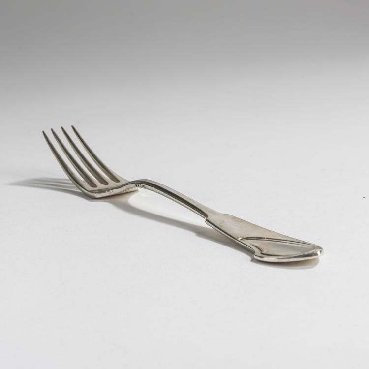 Bild 2 zu Objekt, Dessertgabel 'Modell I', 1903, Henry van de Velde, Koch & Bergfeld, Bremen, 156C 427