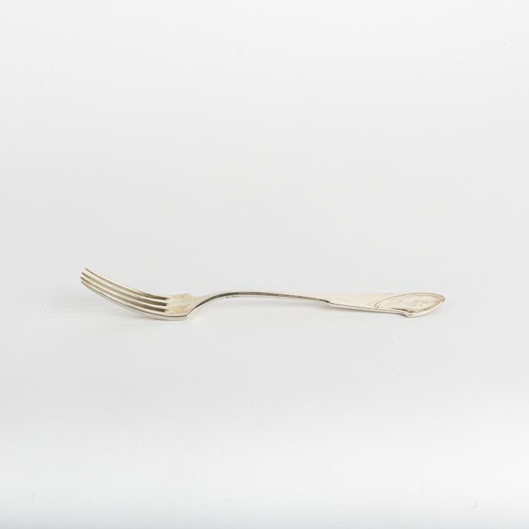 Bild 1 zu Objekt, Dessertgabel 'Modell I', 1903, Henry van de Velde, Koch & Bergfeld, Bremen, 156C 428