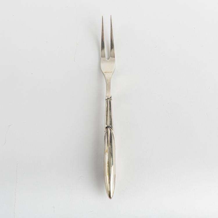 Hauptbild zu Objekt, Fleischgabel 'Modell I', 1903, Henry van de Velde, Koch & Bergfeld, Bremen, 156C 429