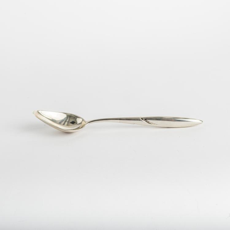 Bild 1 zu Objekt, Cream spoon 'Model I', 1903/04, Henry van de Velde, Koch & Bergfeld, Bremen, 156C 432