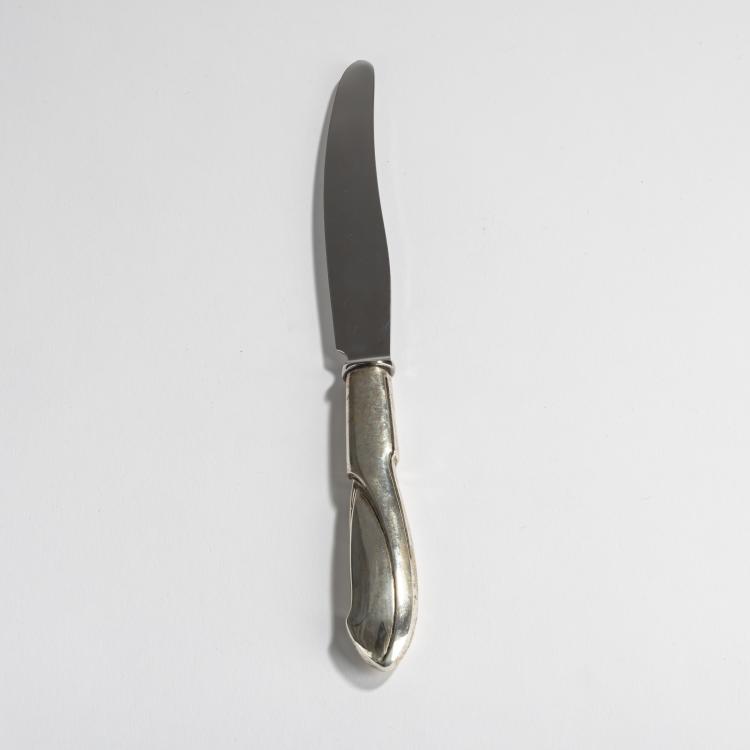 Hauptbild zu Objekt, 'Model I' dessert knife, 1903, Henry van de Velde, Koch & Bergfeld, Bremen, 160A 6