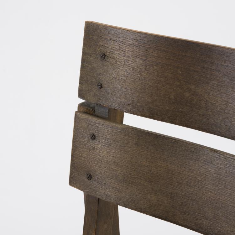 Bild 6 zu Objekt, Chair c. 1926, Erich Dieckmann, Bauhochschule Weimar (zugeschrieben), 157A 4