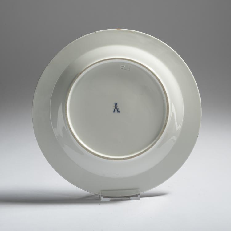 Bild 1 zu Objekt, Speiseteller 'Peitschenhieb', 1903/04, Henry van de Velde, Meissen, KPM, 156C 663