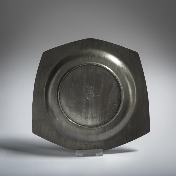 Bild 1 zu Objekt, Hexagonal plate, 1901, Joseph Maria Olbrich, Hueck, Eduard, L&uuml;denscheid, 156C 560
