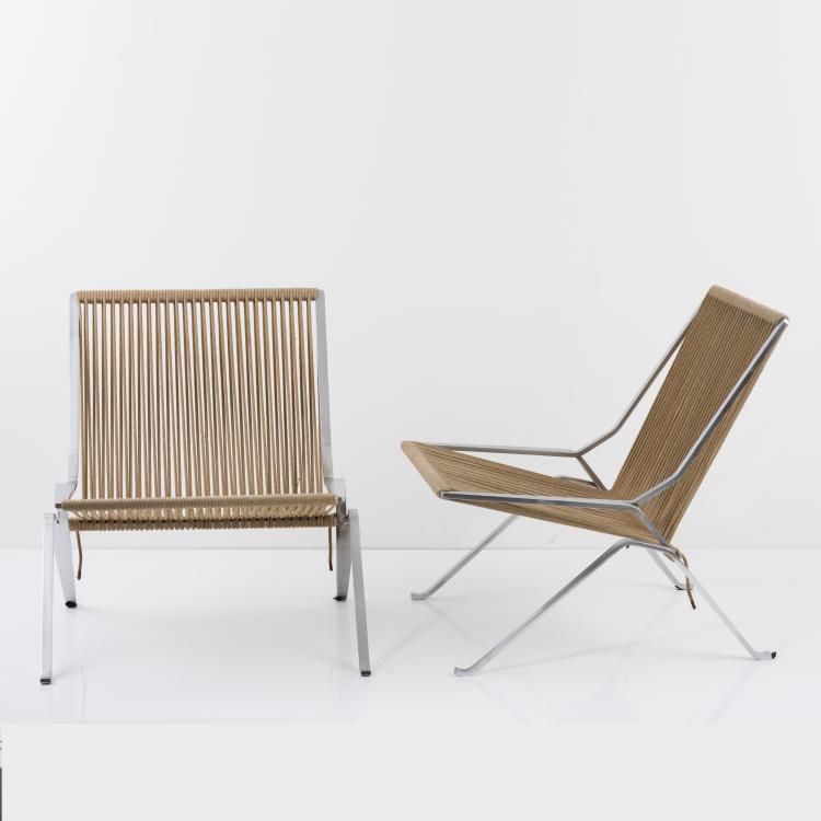 Bild 2 zu Objekt, 2 'PK 25' - 'Element chairs', 1952, Poul Kjaerholm, Hansen, Fritz, Aller&oslash;d, 157B 287