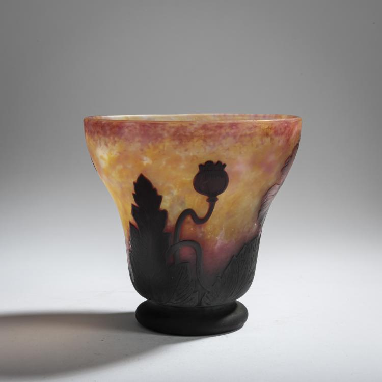 Bild 1 zu Objekt, Vase 'Pavots d'Orient', 1915-20, Antonin Daum, Daum Fr&egrave;res, Nancy, 156B 164