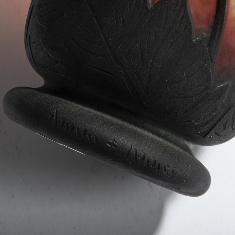 Bild 3 zu Objekt, Vase 'Pavots d'Orient', 1915-20, Antonin Daum, Daum Fr&egrave;res, Nancy, 156B 164