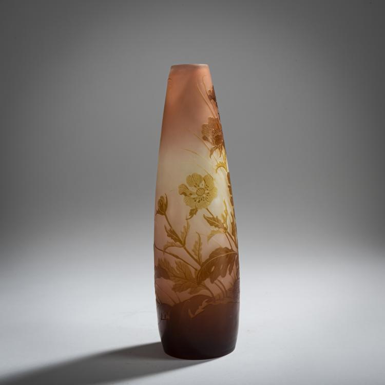 Bild 2 zu Objekt, 'G&eacute;raniums, Foug&egrave;res' vase, 1908-20, Emile Gall&eacute;, Gall&eacute;, &Eacute;tablissements, Nancy, 156B 204