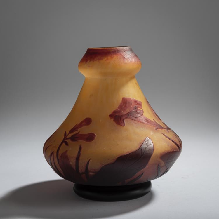 Bild 2 zu Objekt, Vase 'Bignones', um 1912, Antonin Daum, Daum Fr&egrave;res, Nancy, 156B 157