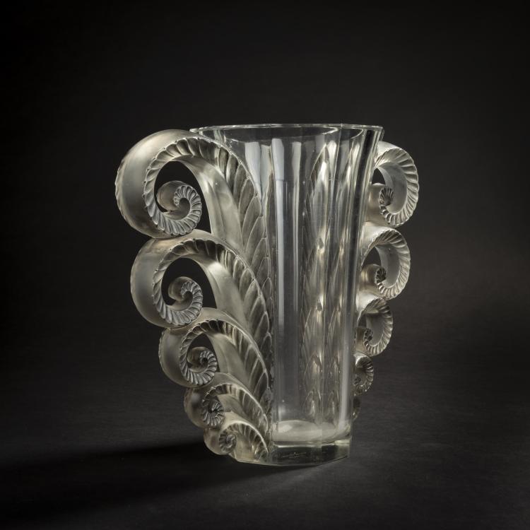 Hauptbild zu Objekt, Vase 'Beauvais', 1931, Ren&eacute; Lalique, Lalique, Ren&eacute;, Wingen-sur-Moder, 156A 50