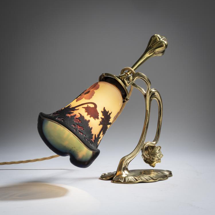 Bild 2 zu Objekt, Wandleuchte 'Coquelicots', um 1925, Muller Fr&egrave;res, Lun&eacute;ville, 156B 252