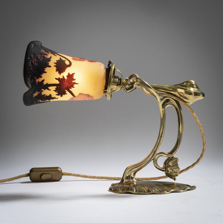 Bild 3 zu Objekt, Wandleuchte 'Coquelicots', um 1925, Muller Fr&egrave;res, Lun&eacute;ville, 156B 252