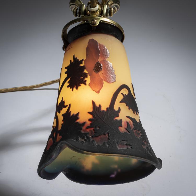 Bild 4 zu Objekt, Wandleuchte 'Coquelicots', um 1925, Muller Fr&egrave;res, Lun&eacute;ville, 156B 252