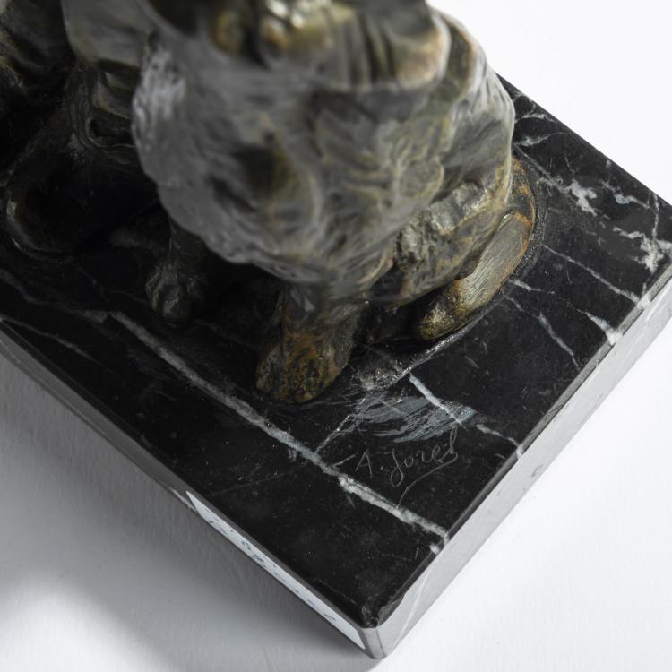 Bild 3 zu Objekt, Boy with a dog, c. 1920, Alfred Jorel, 156C 364