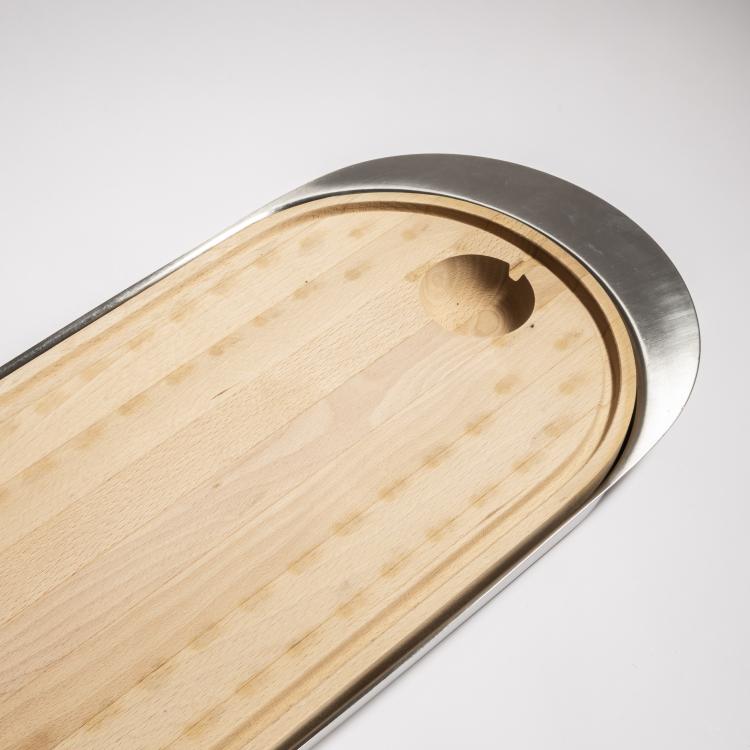 Bild 2 zu Objekt, 'Cylinda Line' ice bucket, 2 mixers with spoon and tray, 1967, Arne Jacobsen, Stelton, Gentofte, 157B 376