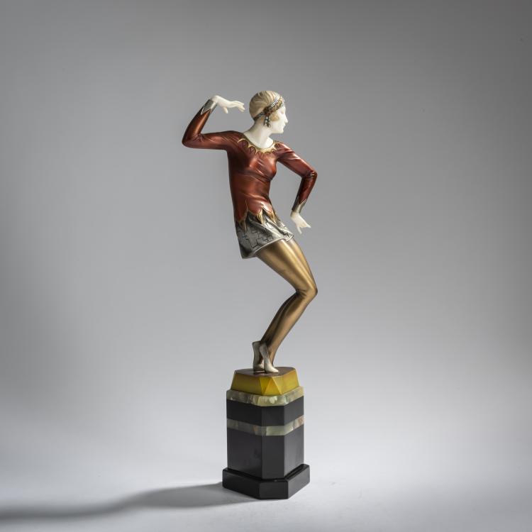 Bild 1 zu Objekt, 'Red Dancer', c. 1925, Ferdinand Preiss, 156C 390