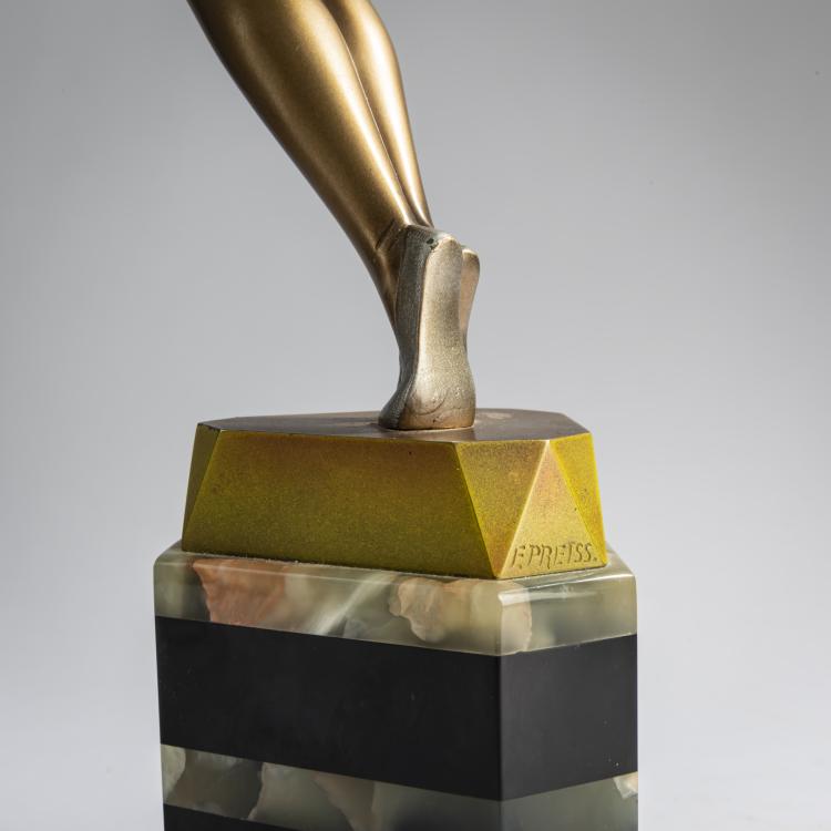 Bild 6 zu Objekt, 'Red Dancer', c. 1925, Ferdinand Preiss, 156C 390