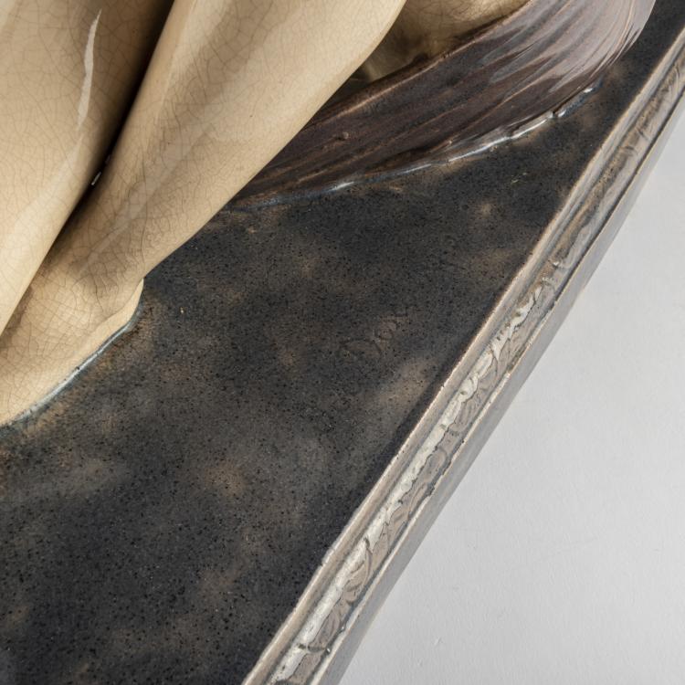 Bild 4 zu Objekt, Seated female nude, c. 1925, Jo&eacute; Descomps, 156D 791