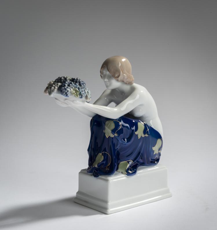 Bild 1 zu Objekt, 'Grape carrier', 1917, Rudolf Marcuse, Rosenthal, Selb, 156D 758