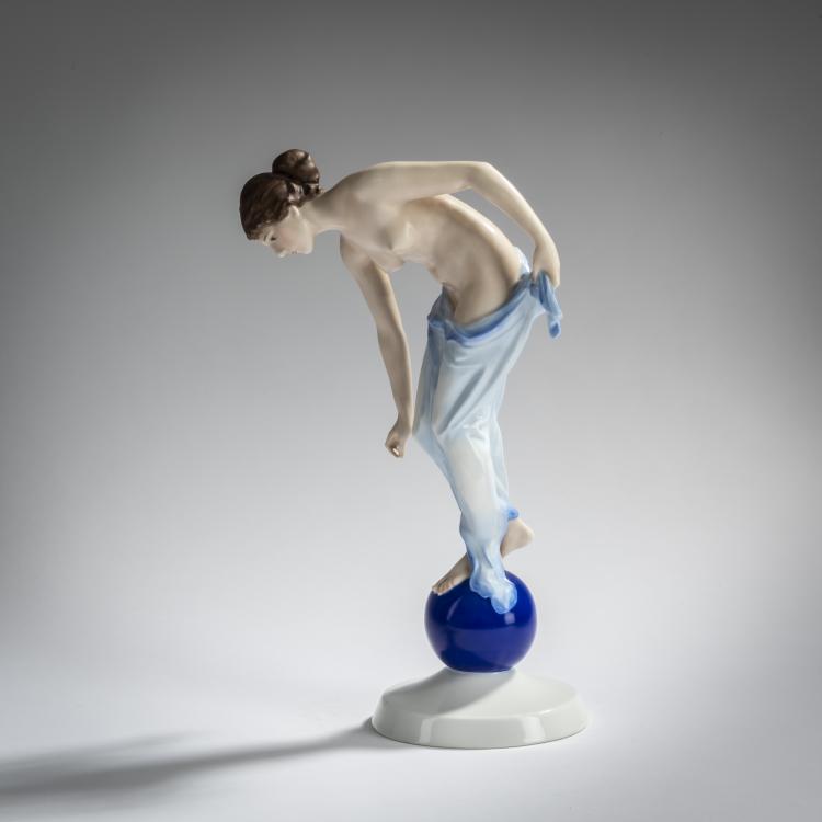 Hauptbild zu Objekt, 'Fortuna', 1933, Ernst Wenck, Rosenthal, Selb, 156D 764