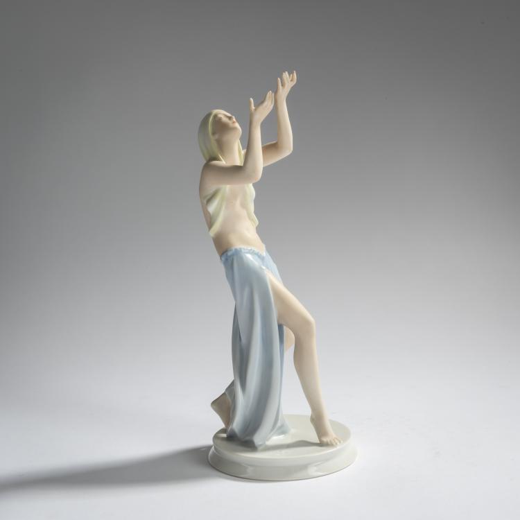 Hauptbild zu Objekt, 'Prayer Dancer', 1927, Gustav Oppel, Rosenthal, Selb, 156D 762
