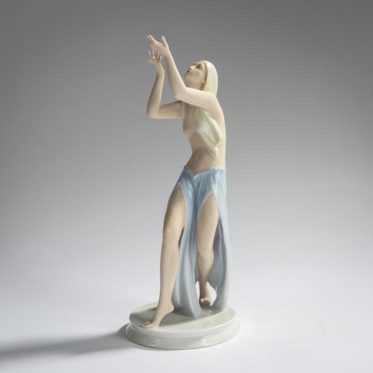 Bild 3 zu Objekt, 'Prayer Dancer', 1927, Gustav Oppel, Rosenthal, Selb, 156D 762